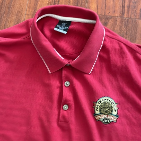 Vintage Nike PGA CHAMPIONSHIPS Red Collared Tee SzXL - Picture 3 of 10